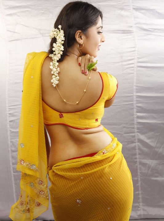 Anushka Shetty hot saree