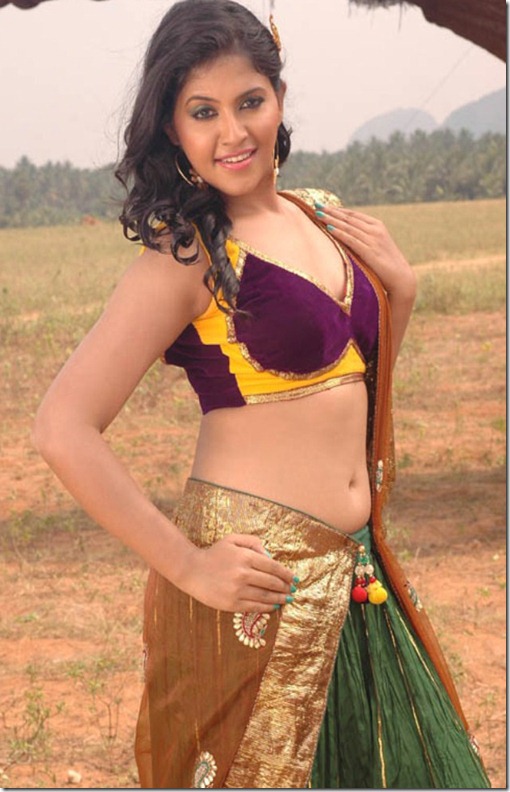 Tamil Actress Anjali In Lehenga