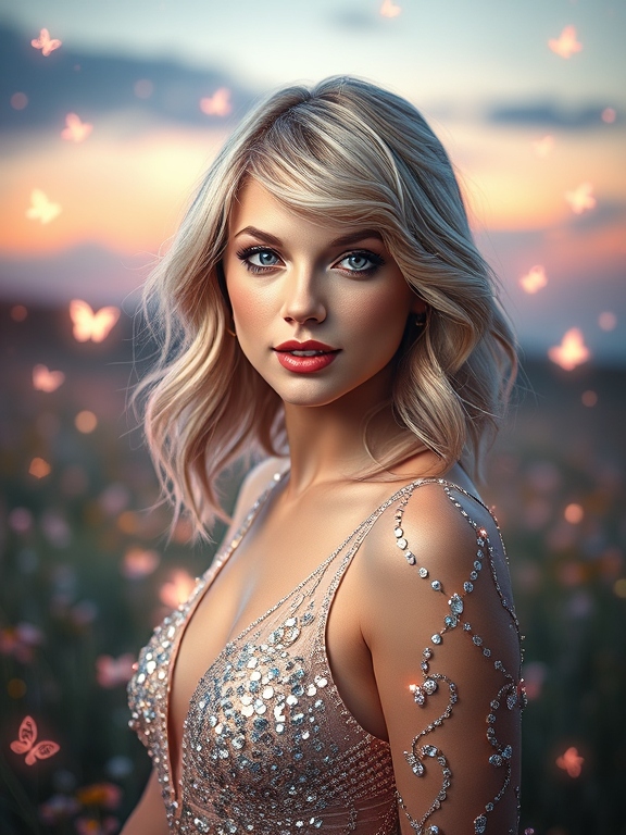 Taylor Swift AI Pictures: Sharp and Elegant